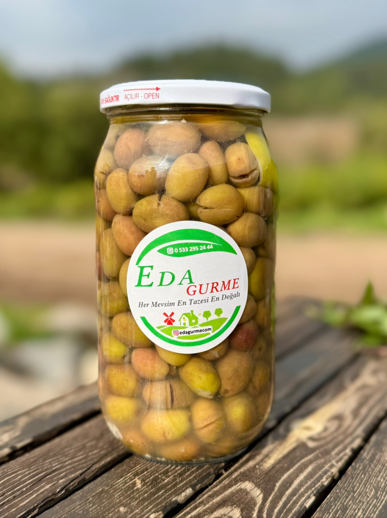 Kırma Yeşil Zeytin